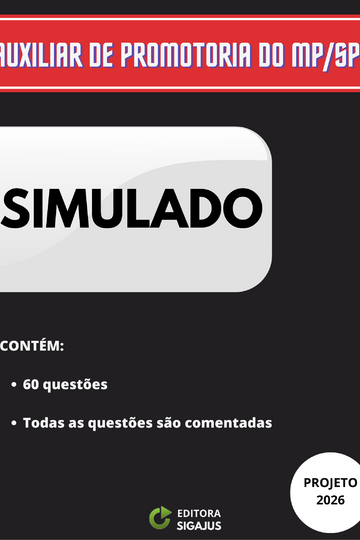 Simulado - Auxiliar de Promotoria do MP/SP