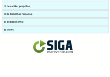 Espécies de penas proibidas no Brasil (art. 5º, XLVII)