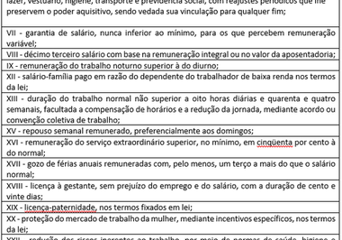 Quais direitos sociais são garantidos aos servidores públicos?
